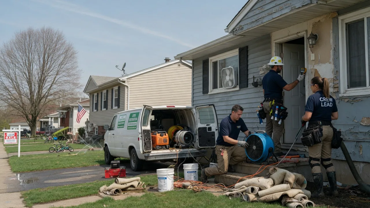 Flood Cleanup in Dallas, WI near me