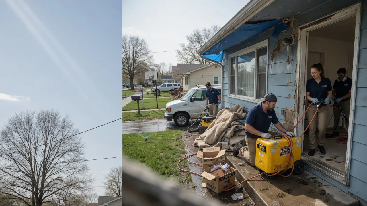 Basement Flood Cleanup in Dallas, WI near me
